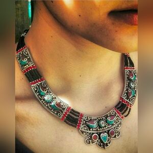 Vintage Traditional Tibetan Necklace